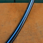 Wulstfelge 26 x 1 ½, 36-loch, Breite 33 mm, Linierung blau/weiß, 