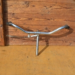 Lenker "NSU"-Form mit Bremshebel und Griffen, Schaftdurchmesser 22 mm, 