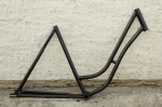Fahrradrahmen "unbekannt",  Damenausf., 28 Zoll , RH=55cm, orig. 20/30er J., ohne Gabel,  ohne Tretlager 