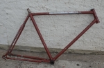 Fahrradrahmen "Adler" Herrenausf. 28 Zoll, Stahl, nachgestrichen, RH=55 cm, 50er Jahre 