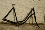 Fahrradrahmen "Dürkopp Electra", 28 Zoll, gut restauriert, Rahmenhöhe = 55 cm, 20er Jahre 