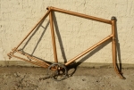 Fahrradrahmen "Unbekannt", Rahmenhöhe 60 cm, ohne Rahmennummer 