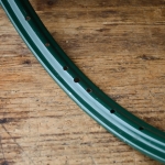 Felge 26 x 2,00 (2-22), grün lackiert, Breite 40 mm, Bohrungsdurchmesser 5,6 mm 