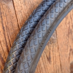 Paar Reifen Fahrrad, CONTINENTAL, 28 x 1,6 - C178 (42-622), schwarz, gebraucht gem. Bildern 