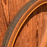 Reifen Fahrrad, DUNLOP, 26 x 1,75 x 2 (47-559), 60er J., braunwand, gebraucht gem. Bildern  