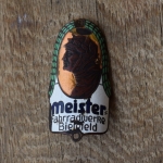 Steuerkopfschild Meister, 30er Jahre, Originalschild aus Sammlungsbestand 