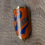 Steuerkopfschild Prinzenrad, 30-50er Jahre, Originalschild aus Sammlungsbestand 