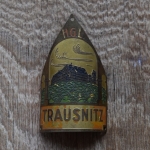Trausnitz, 30er Jahre, Originalschild aus Sammlungsbestand 
