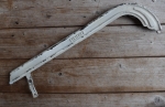 Kettenschutz "STRICKER", Länge c.a. 49 cm, orig. 50er J., unrestaurierter Zustand gem. Bildern 