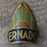 Steuerkopfschild ERNADO, 30er Jahre, Originalschild aus Sammlungsbestand 