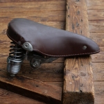 Sattel, Herren, WITTKOPP, Kunstleder braun, Gestell verchromt, 60er/70er J., gebr. 