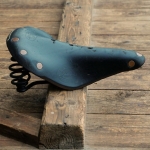 Sattel, Herren, BROOKS CONQUEST, Leder schwarz, Gestell schwarz, gebr. 