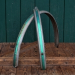 Schutzbleche Satz EXPRESS, 28 Zoll, Herrenausführung für Sportrad, 50er/60er J., gebr. 