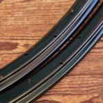 Felgensatz, 28 Zoll (622), schwarz, 30er-50er J., gebr. 