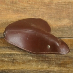 Sattel, Herren, RAPPOLD, 50er/60er J., für Sportrad, Leder braun, Gestell verzinkt, gebr. 