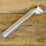 Sattelstütze/Patentstütze KALLOY, Aero-Form für Rennrad 80er/90er J., Alu poliert, Durchmesser 27,0 mm, gebr. 