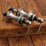 Nabensatz Rennrad MAVIC 501, 80er J., Alu, Industrielager, gebraucht 