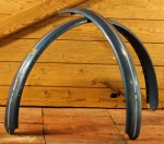 Schutzbleche Satz, STOLL/Aschaffenburg, 26 Zoll, Damenausführung für Tourenrad, 50er J., gebr. 