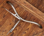 Fahrradlenker Deutsche Form, für Tourenrad 20er/30er J., vernickelt,  gebr. 