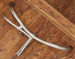Fahrradlenker Deutsche Form, für Tourenrad 30er J., verchromt,  gebr. 