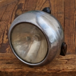 Scheinwerfer LOHMANN, 1930er J., verchromt, Durchmesser 11,5cm, gebr. 
