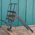 Gepäckträger vario (vorn oder hinten), Bandeisen, ca. 29 x 24cm, orig. 10er-30er Jahre, 26 Zoll, gebr. 