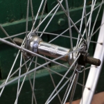 Vorderrad, 28 Zoll (622), 1995, Alu-Felge, RENAK-Nabe, gebr. 