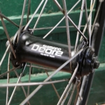Vorderrad, 26 Zoll (559), um 2000, EXAL-Felge Alu, Nabe: SHIMANO Deore, gebr. 
