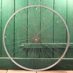 Vorderrad 26 Zoll (559), 1980er J., Chrom, gebr. 