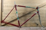 Fahrradrahmen/Frameset TORPEDO "Campion de France", Stahl, Herrenausführung für Tourenrad 28 Zoll, 70er J., NOS 