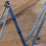 Fahrradrahmen STRICKER, Damenausführung für sportl. Tourenrad, 28 Zoll, 50er J., gebr. 