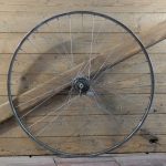 Hinterrad, 28 Zoll (622), 80er/90er J., Felge RUHRWERK verchromt, Nabe F&S Penta Sport, gebr. 
