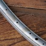 Felge WEINMANN für Drahtreifen Sportrad 50er/60er J., 28 Zoll (622 mm), Alu, Breite ca. 28 mm, 36 Loch, gebr. 