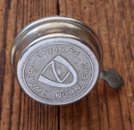 Fahrrad/Moped Klingel ZWEIRAD-UNION/Nürnberg, orig. 1950er/60er Jahre, verchromt, gebr. 