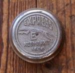 Klingeldeckel EXPRESS orig. 1950er J., verchromt, gebr. 