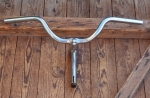 Fahrradlenker, original 50er/60er Jahre, verchromt, mit Vorbau für Sportrad, gebr. 