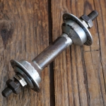 Nabe Vorderrad Fahrrad, MIELE, verchromt, 50er J., gebraucht 