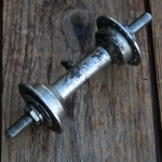 Nabe Vorderrad Fahrrad, MIELE, verchromt, 50er J., gebraucht 