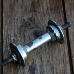 Nabe Vorderrad Fahrrad, MIELE Melior, verchromt, 50er J., gebraucht 