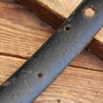 Fahrrad-Wulstfelge 28 Zoll Außendurchmesser ca. 645 mm, 20er/30er J., schwarz, gebr. 