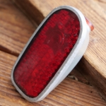 Rücklicht F.E.R., orig. 60er Jahre, Alu, gebr. 