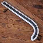 Kettenschutz, Alu/schwarz, Länge ca. 53 cm, für Tourenrad, orig. 50er/60er J., gebr. 