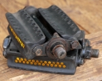 Pedale  für Schweizer Militärrad, schwarz, original 40er/50er Jahre, gebr. 