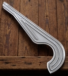 Kettenschutz, verchromt, Länge ca. 52 cm, orig. 70er-90er J., NOS 