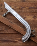Kettenschutz HEBIE, für Sportrad, Länge ca. 41 cm, orig. 60er/70er J., verchromt, gebr. 