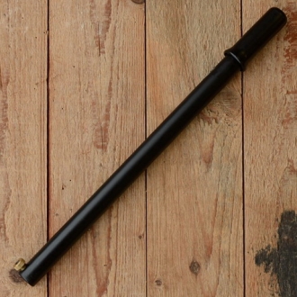 Luftpumpe mit Metallgriff, federnd, von 375 - 390mm, schwarz 
