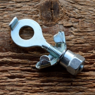 Kettenspanner, glanzverzinkt, D=23/11mm L=60mm, M6, für Mopeds ab 1960 