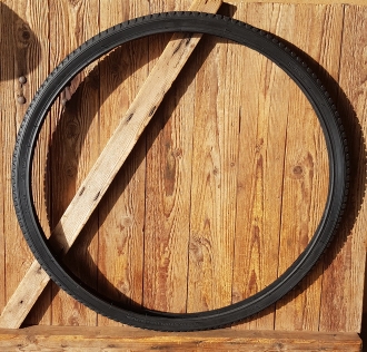 Fahrrad Reifen 28 x 1 3/8, (37-642), 700 A, schwarz, größter 28er Reifen ! 