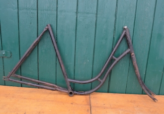 Fahrradrahmen "Göricke" Damenausführung 28 Zoll, 20er Jahre 