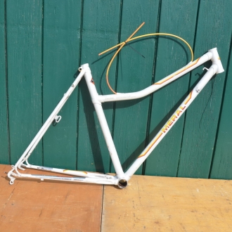 Sportradrahmen "Meral" 26 Zoll, silber metallic, Rahmenhöhe 48,5 cm 